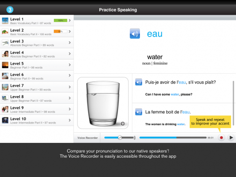 Screenshot 4 - WordPower Lite for iPad - French   